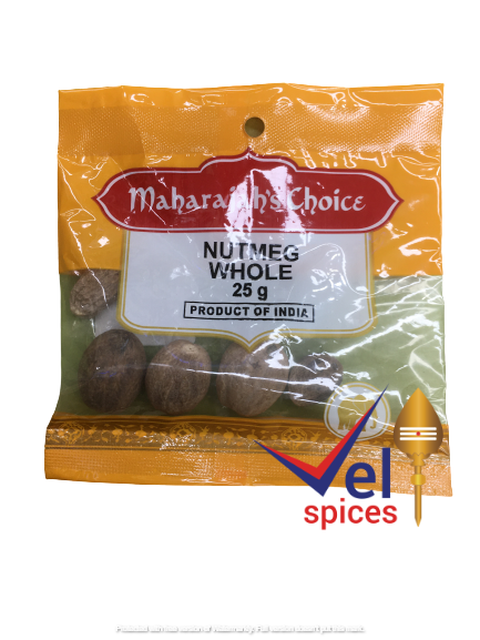 Maharajah's Nutmeg Whole 25G