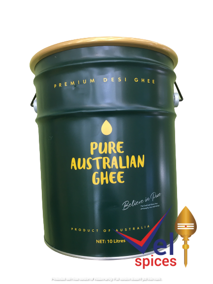 Buy Pure New Zealand Ghee 10L Online Melbourne - Velspices Australia