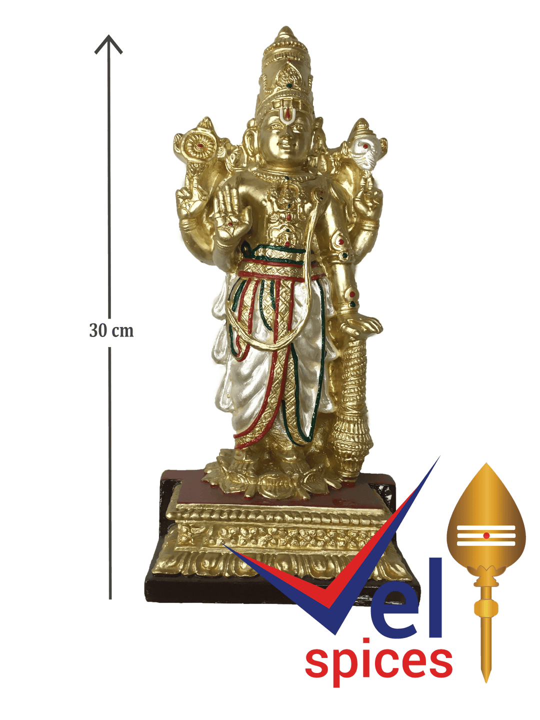 God Vishnu Idol 30cm