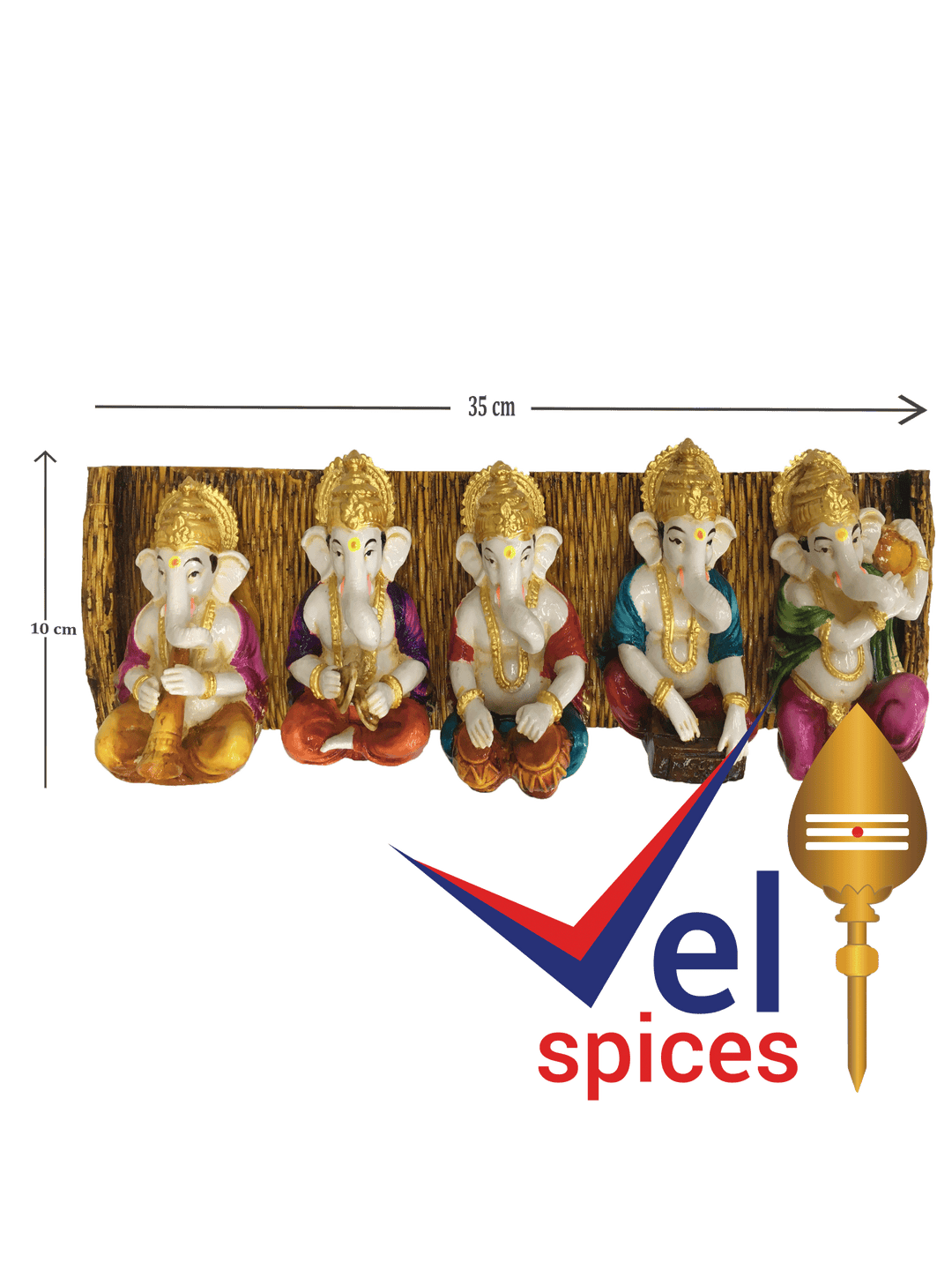 God Ganesh Idol 35cm x 10cm