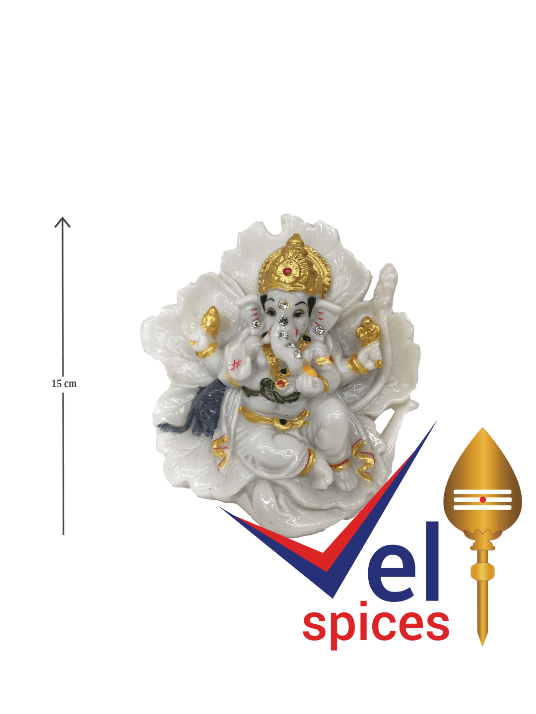 God Ganesh Idol 15cm