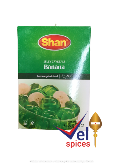 Shan Jelly Banana Crystals 85G