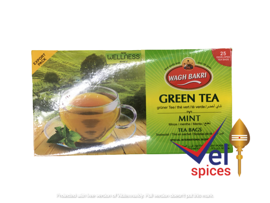 Wagh Bakri Mint Tea Bags 37.5G
