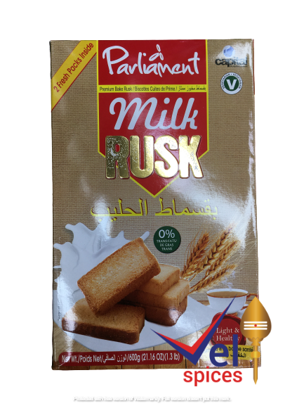 Parliment Milk Rusk 600G