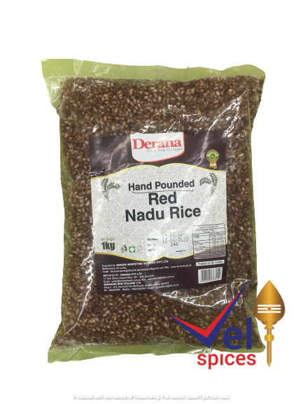 Derana Hand Pounded Red Nadu Rice 1Kg