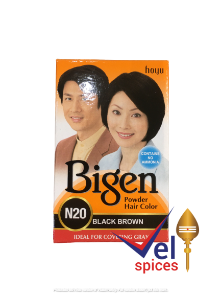 Bigen Black Brown Colour N20 6g