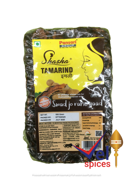 Buy Pansari Tamarind 500G Online Melbourne - Velspices Australia