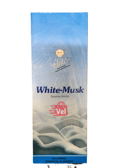 Flute White Musk Incense Sticks Pack
