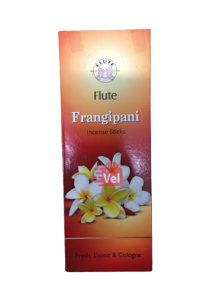 Flute Frangipani Incense Sticks Pack