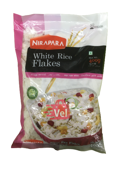 Nirapara White Rice Flakes 400G