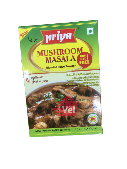 Priya Mushroom Masala 50g