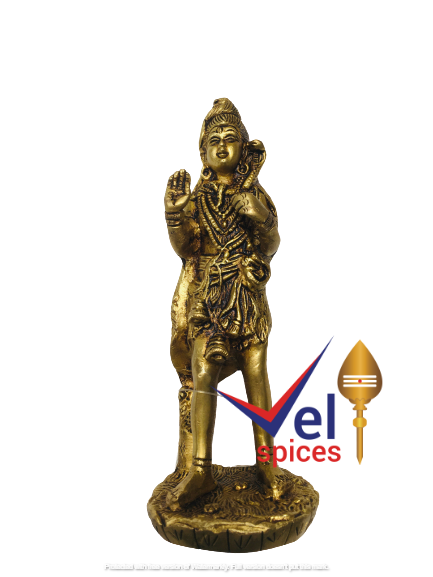 God Shiva Brass Idol 15cm