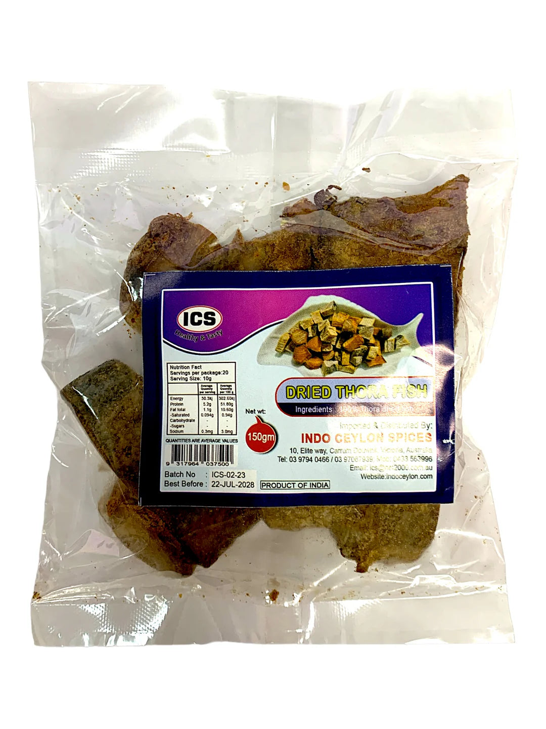 Ics Dried Thora Fish 150G