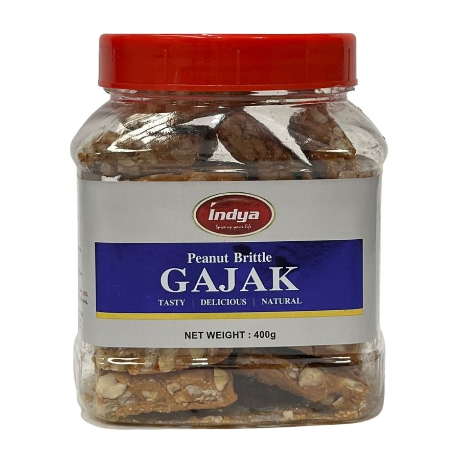 Indya Round Gajak Peanut Chikki 400G