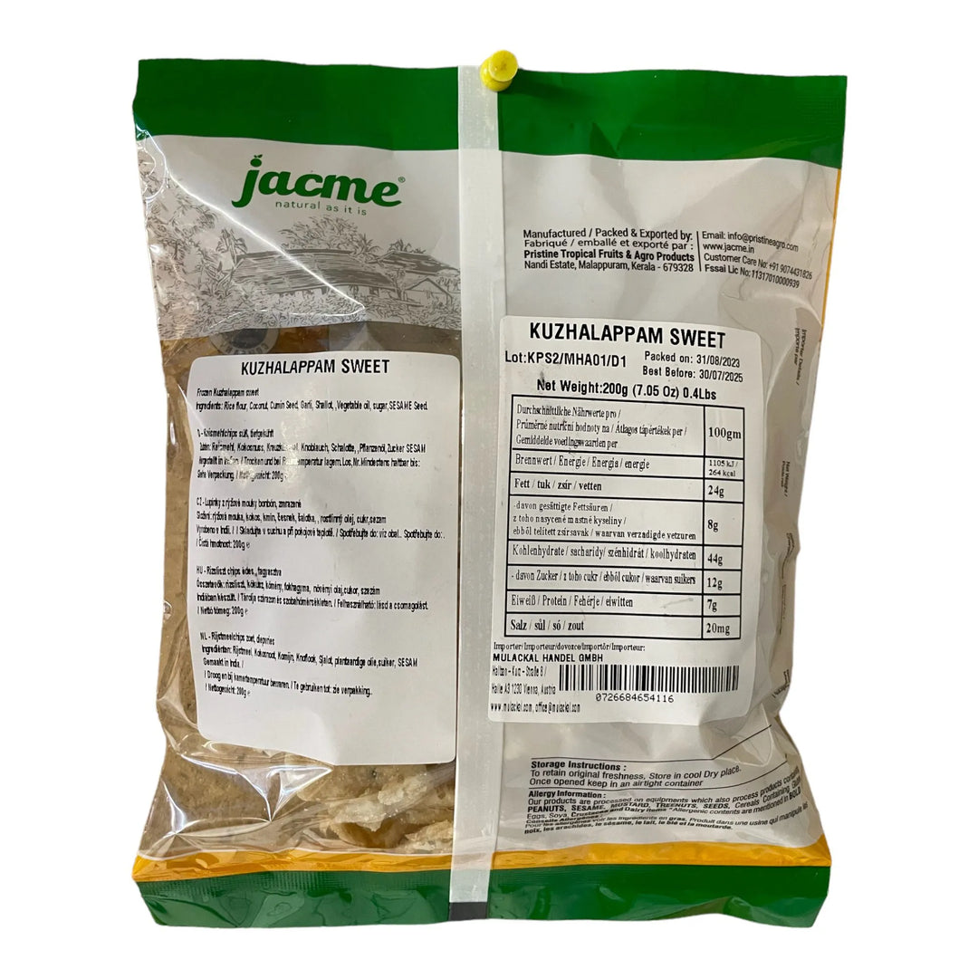 Jacme Kozhalappam Sweet 200G