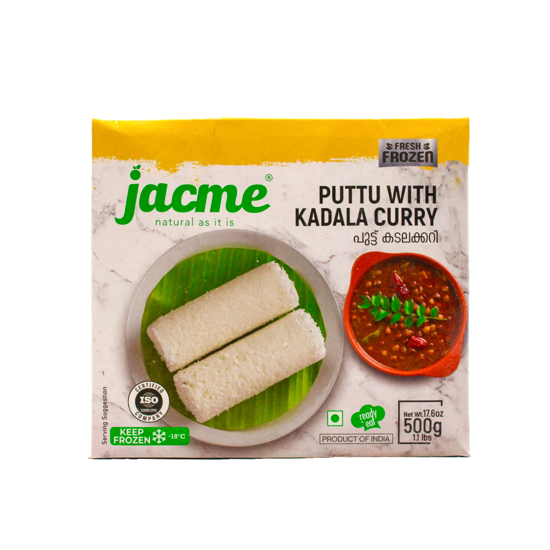 Jacme Puttu With Kadala Curry 500G Frozen