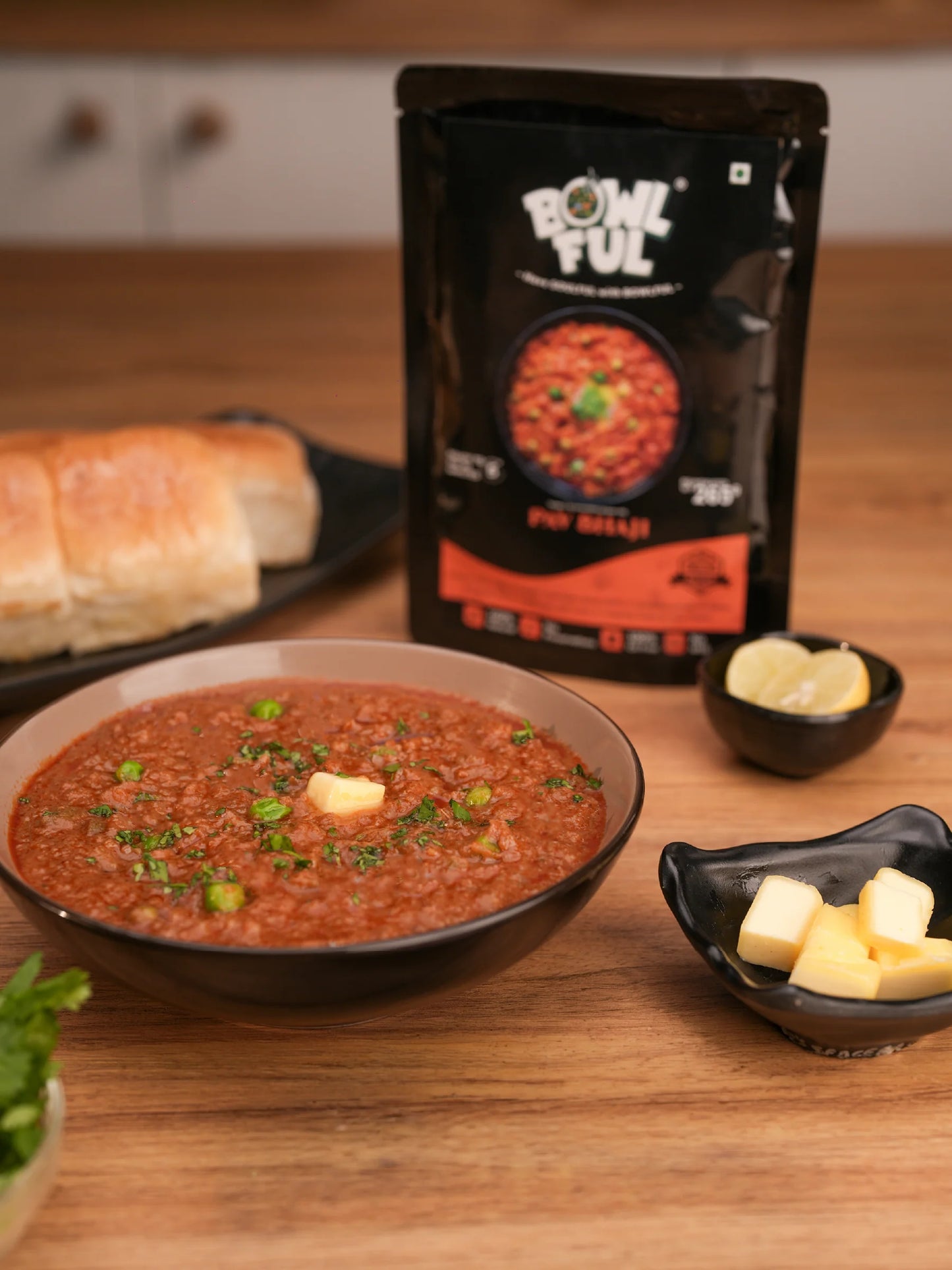Bowl Ful Pav Bhaji Jain 50G (Vegetarian)