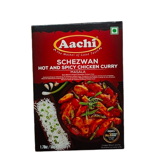 Aachi Schezwan Hot Spicy Chicken Curry 50G
