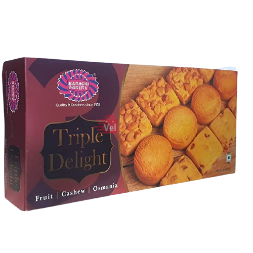 Karachi Triple Choice Biscuits 400g