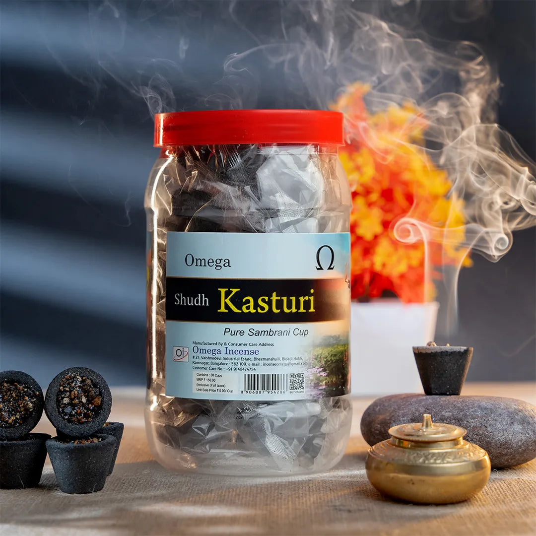 Omega Shudh Kasturi Cup 30Pcs