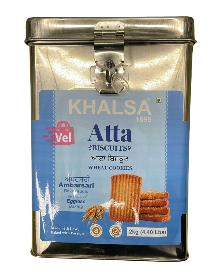 Khalsa Atta Biscuits 2Kg