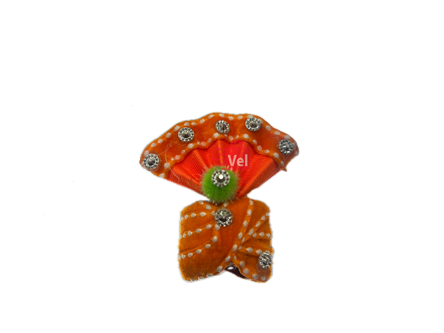 Krishna hat small orange