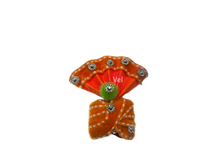Krishna hat small orange