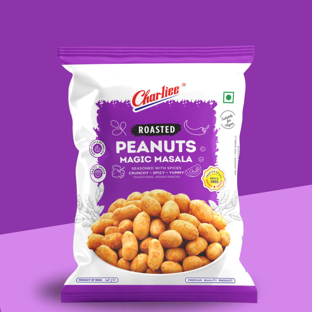 Charliee Roasted Magic Masala Peanuts 140g