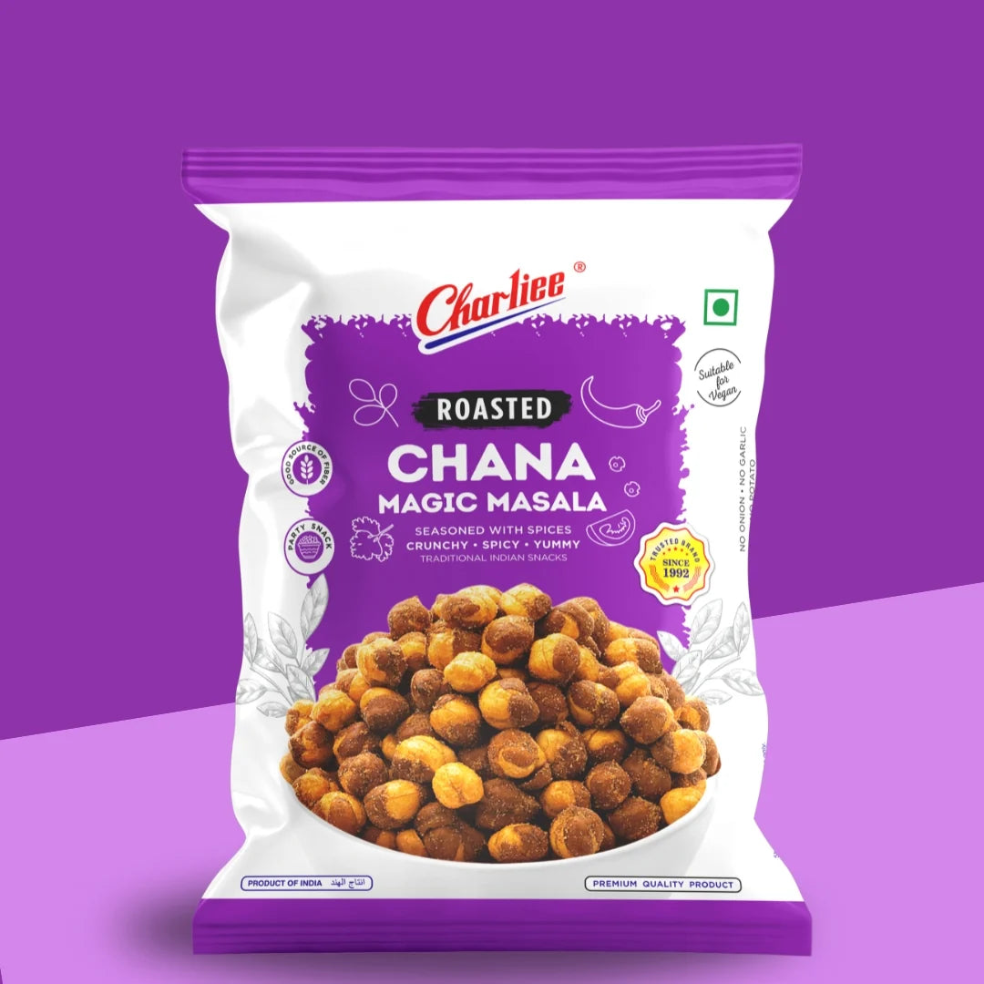 Charliee Roasted Magic Masala Chana 150G