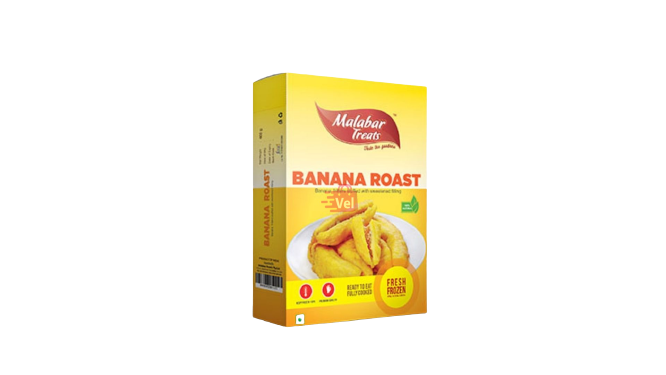 Malabar Banana Roasted 400G Frozen