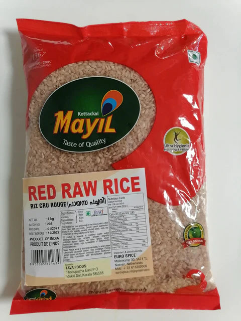 Mayil Red Raw Rice 5Kg