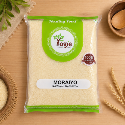 Yogie Moraiyo 1kg - (White Barnyard Millet 900g)