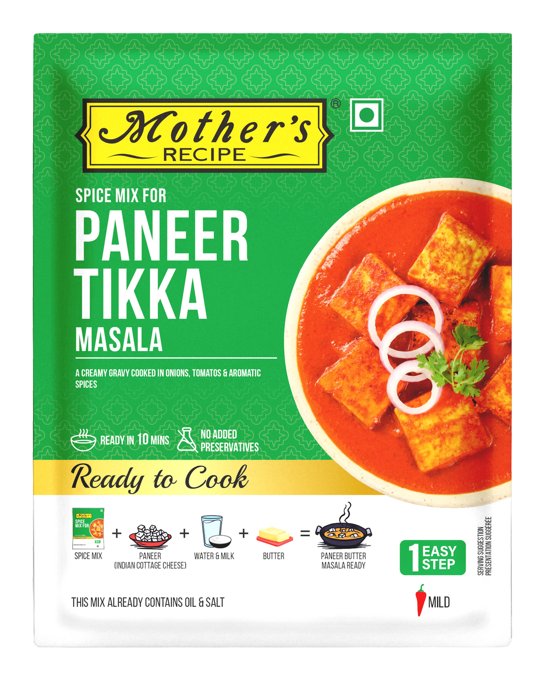 Mothers Paneer Tikka Masala 60G