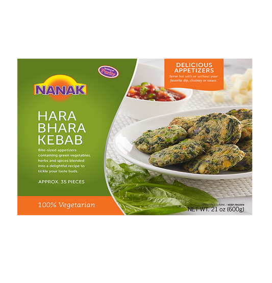 Nanak Hara Bhara Kebab 600G Frozen