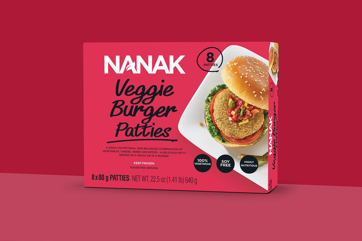 Nanak Veggie Bugger Patties 640g
