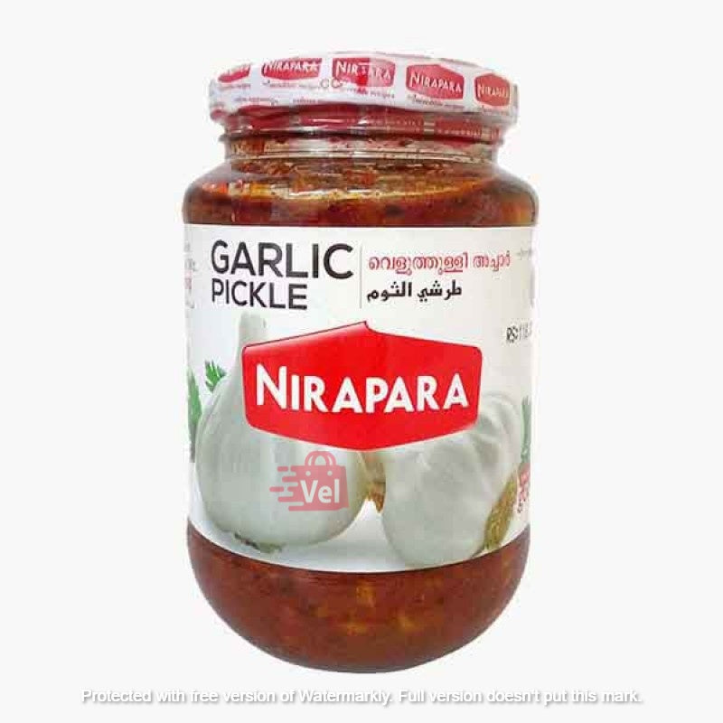 Nirapara Garlic Pickle 400G (1)