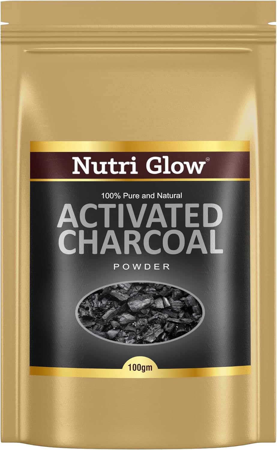 Nutri Glow Activated Charcoal 100G