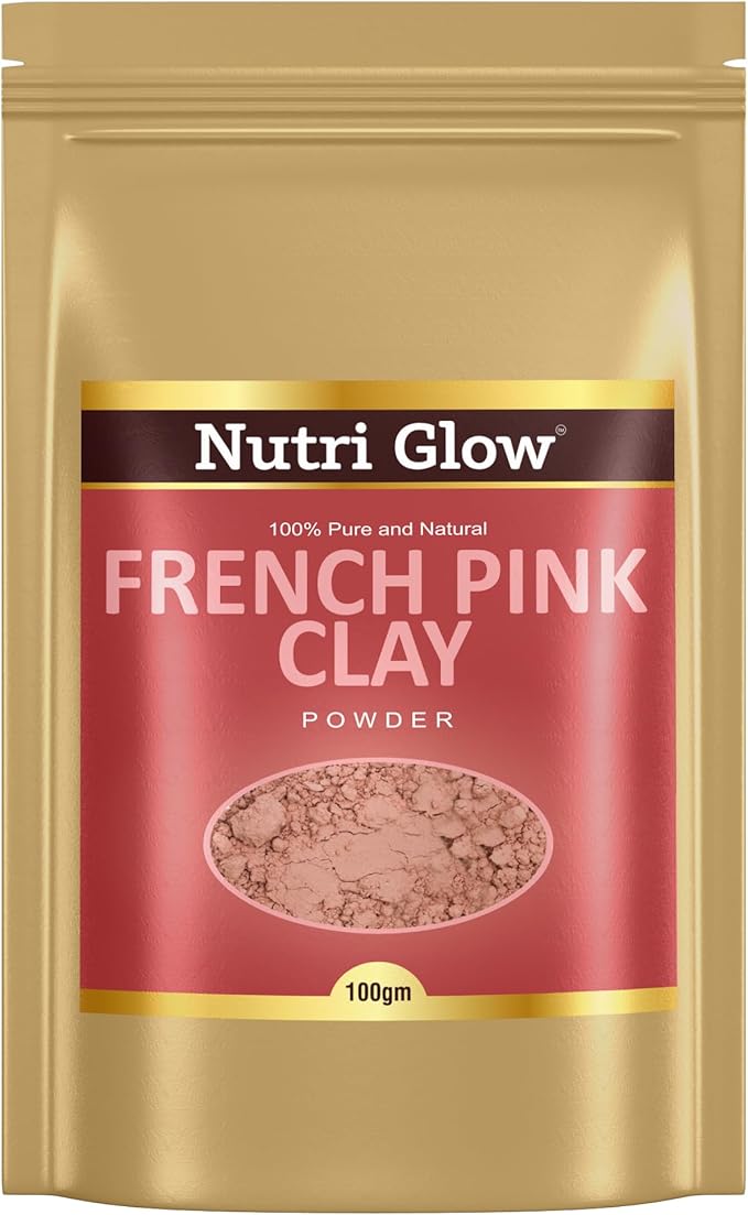 Nutri Glow French Pink Clay Powder 100G