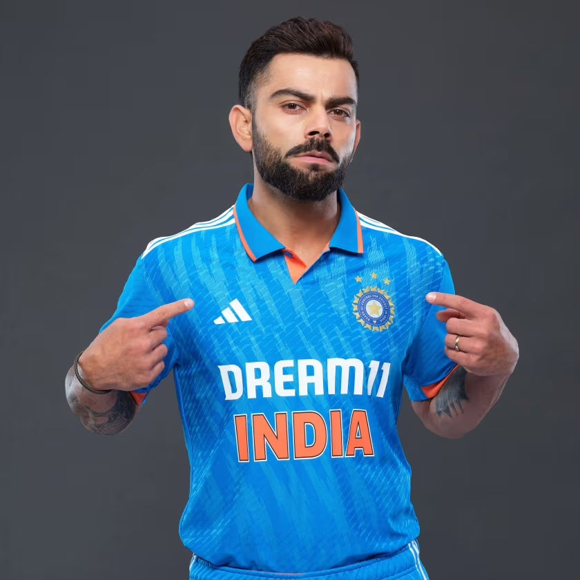 India T20 Jersey 2024 World Cup Virat Kohli 18 (colorless)