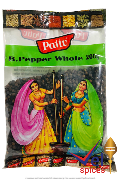 Pattu Black Pepper Whole 200G