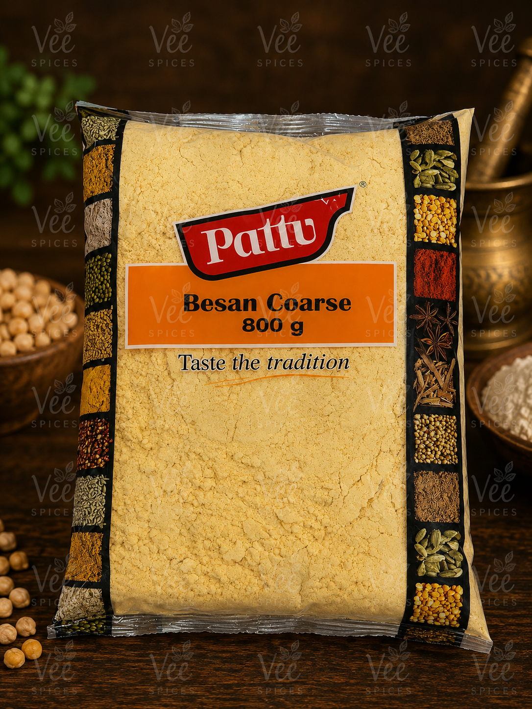 Pattu Besan Coarse 800g