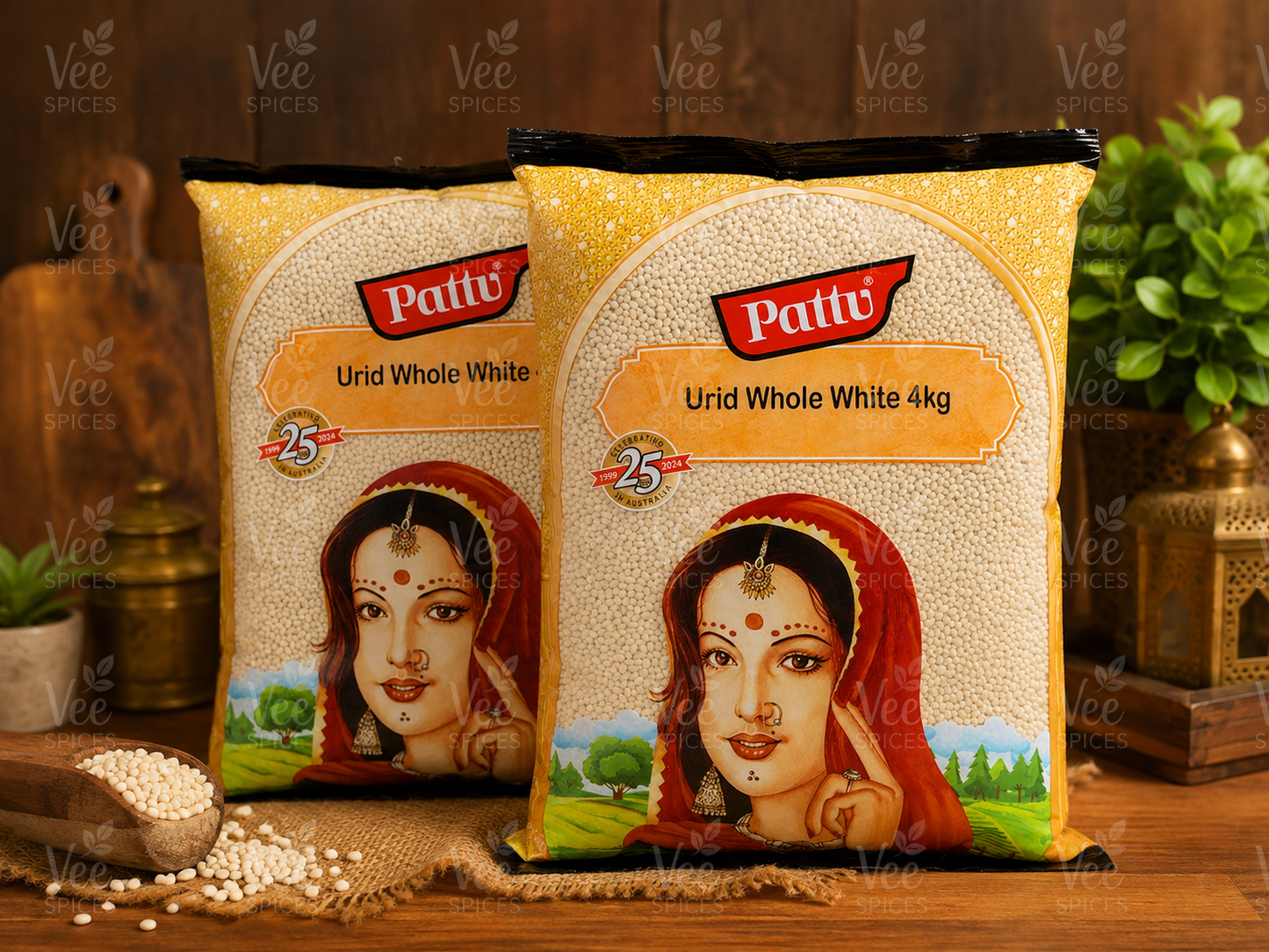 Pattu Urid Whole White 8kg - Onam Sale