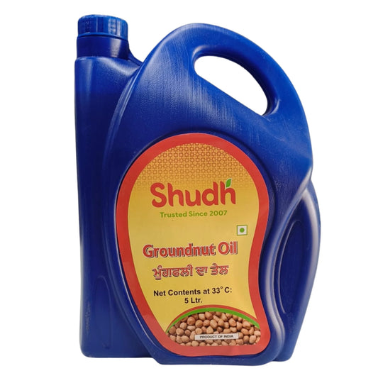 Shudh Groundnut Oil 5Lt