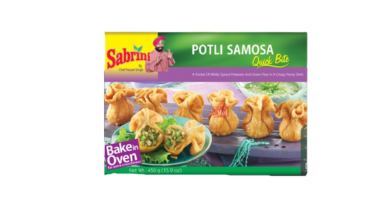 Sabrini Potli Samosa 450g Frozen