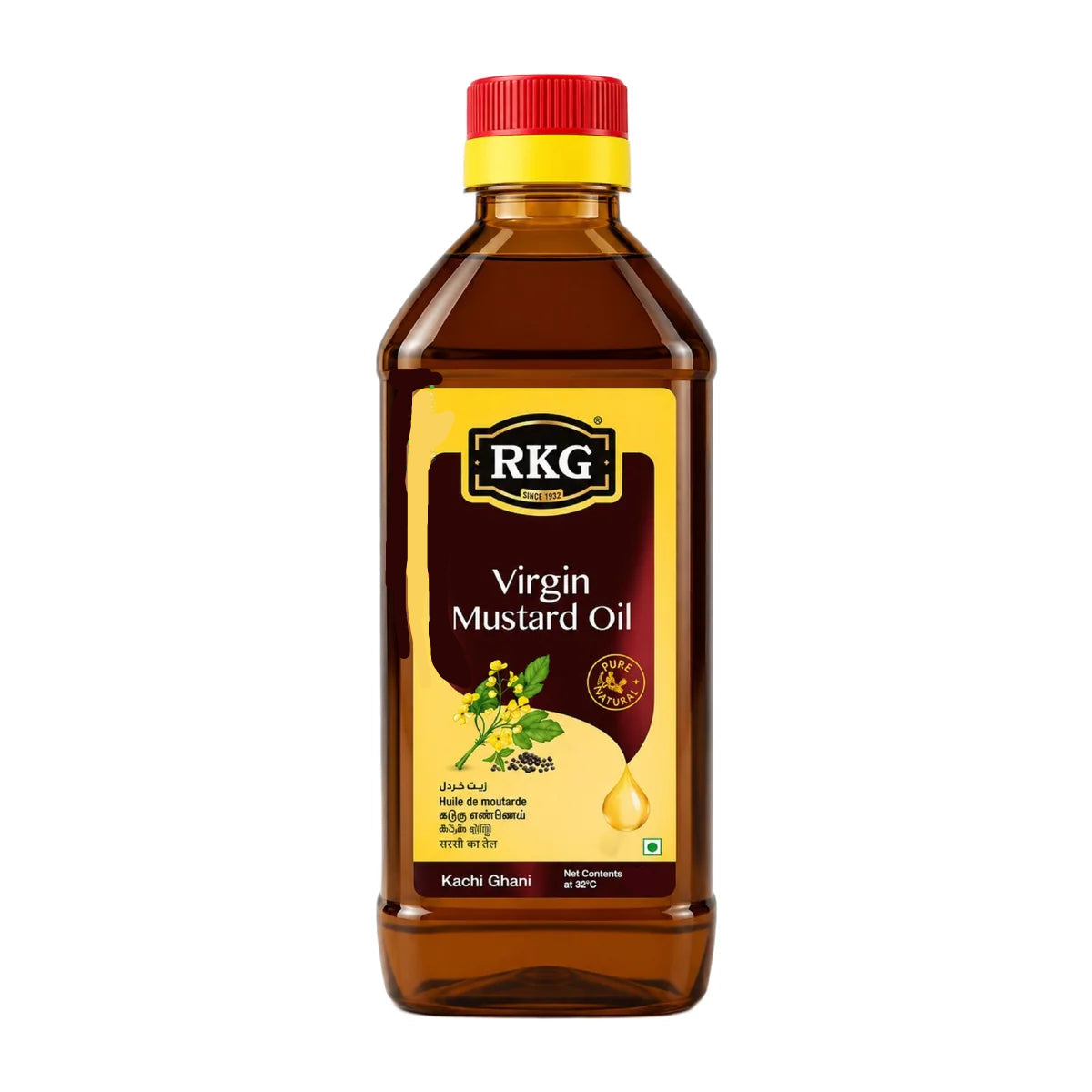 Rkg Virgin Mustard Oil 500Ml