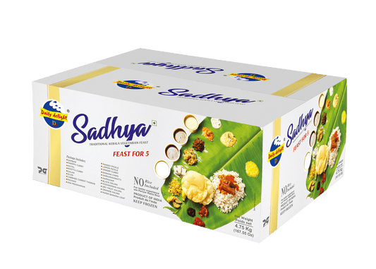 Daily Delight Sadhya Serve Pack 4.5kg Frozen (Pre -Order)