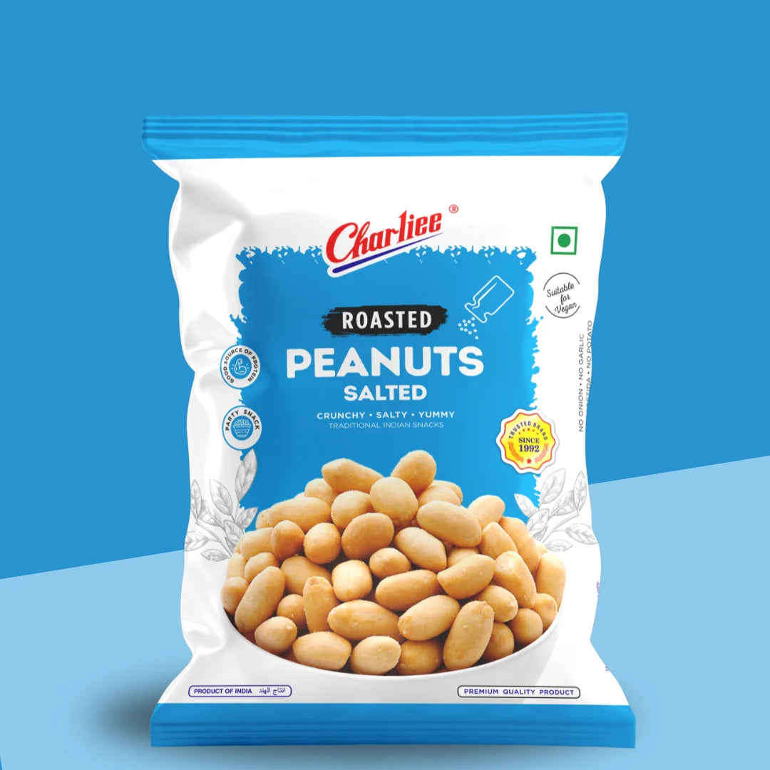 Charliee Roasted Salted Peanuts 140G