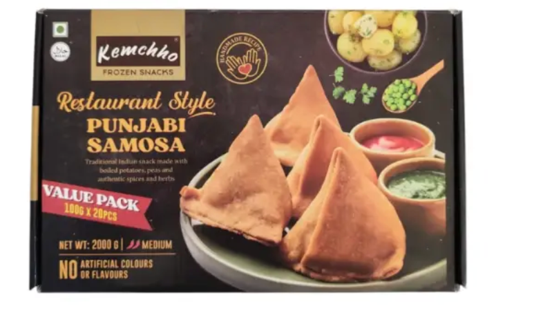 Kemchho Restaurant Style Punjabi Samosa 20Pcs
