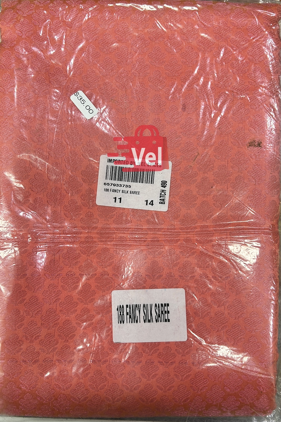 Light Red Silk Saree for Karwa Chauth – Elegant Traditional Attire for Married Women