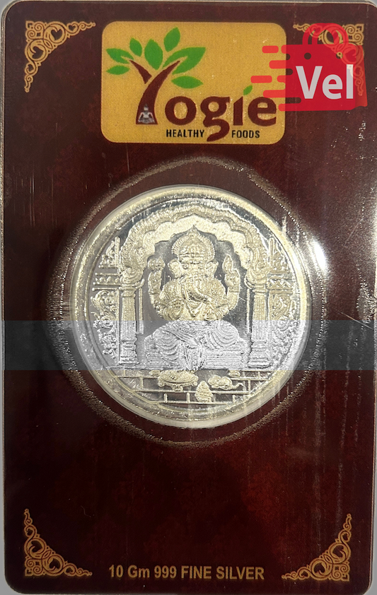 God Ganesh silver coin 10G
